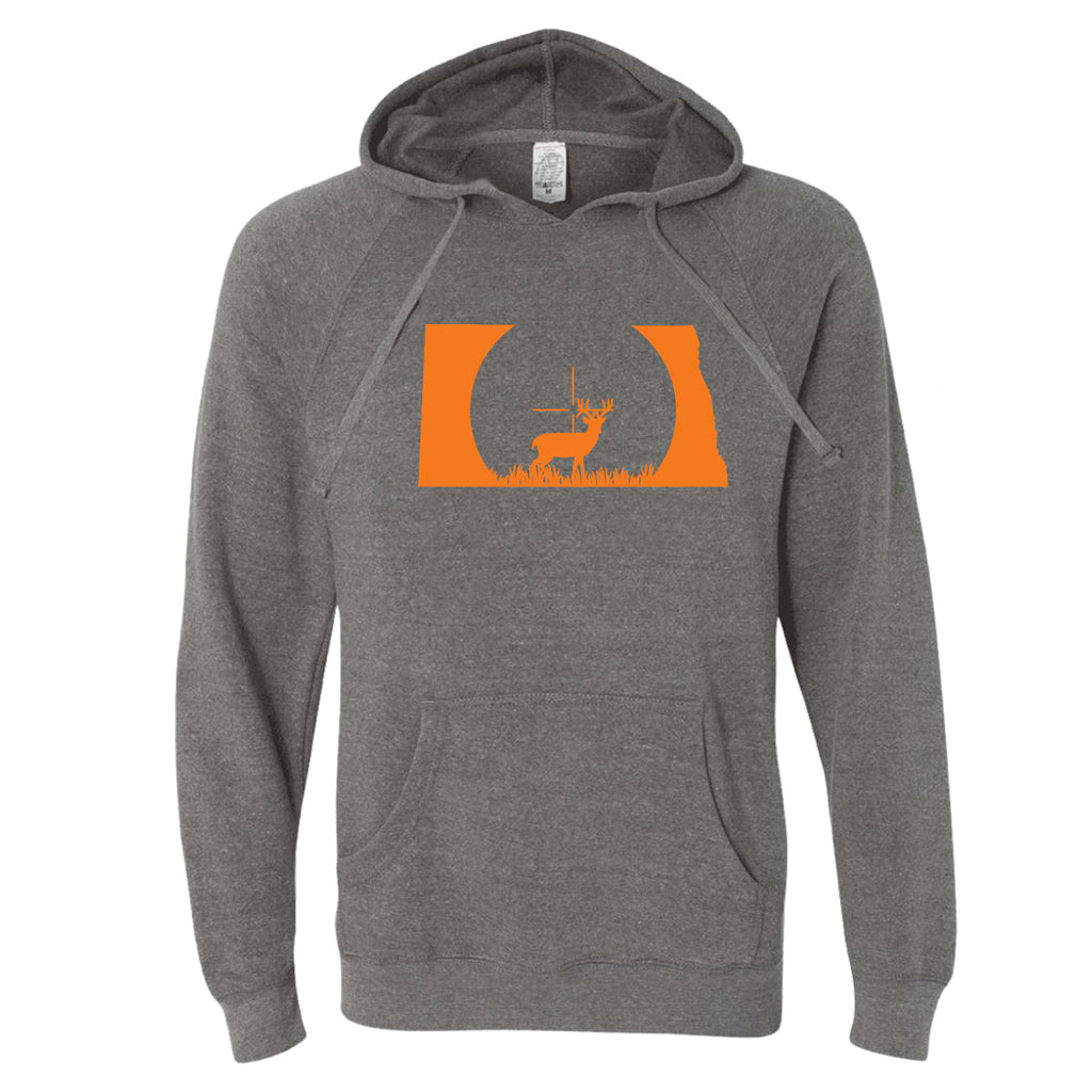 North Dakota Deer Crosshairs Hoodie