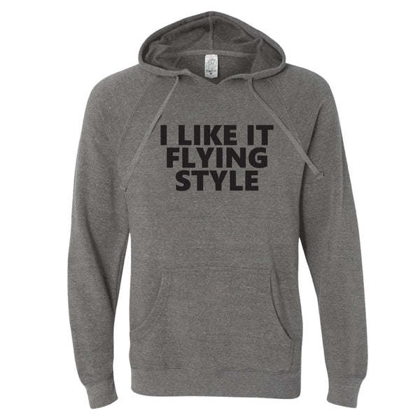 I Like It Flying Style North Dakota Hoodie