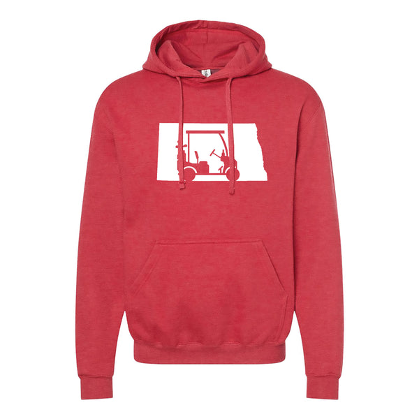 North Dakota Golf Cart Hoodie