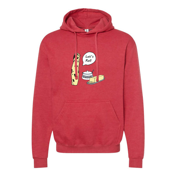 Lefse - Let's Roll North Dakota Hoodie