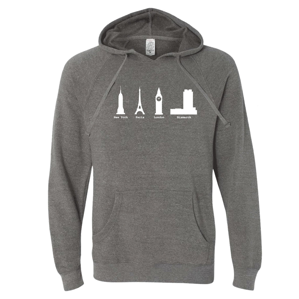 Bismarck Skyscraper North Dakota Hoodie
