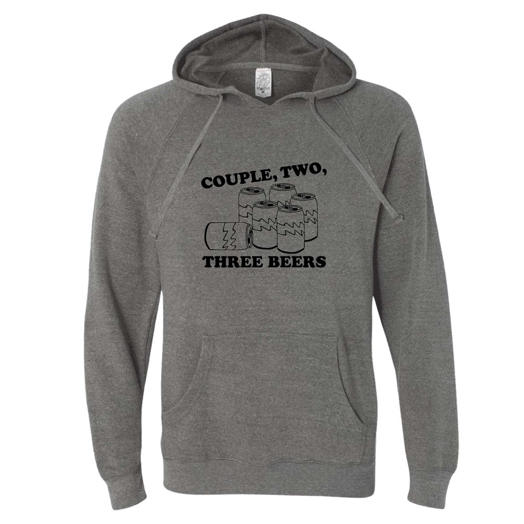 Couple, Two, Three Beers North Dakota Hoodie