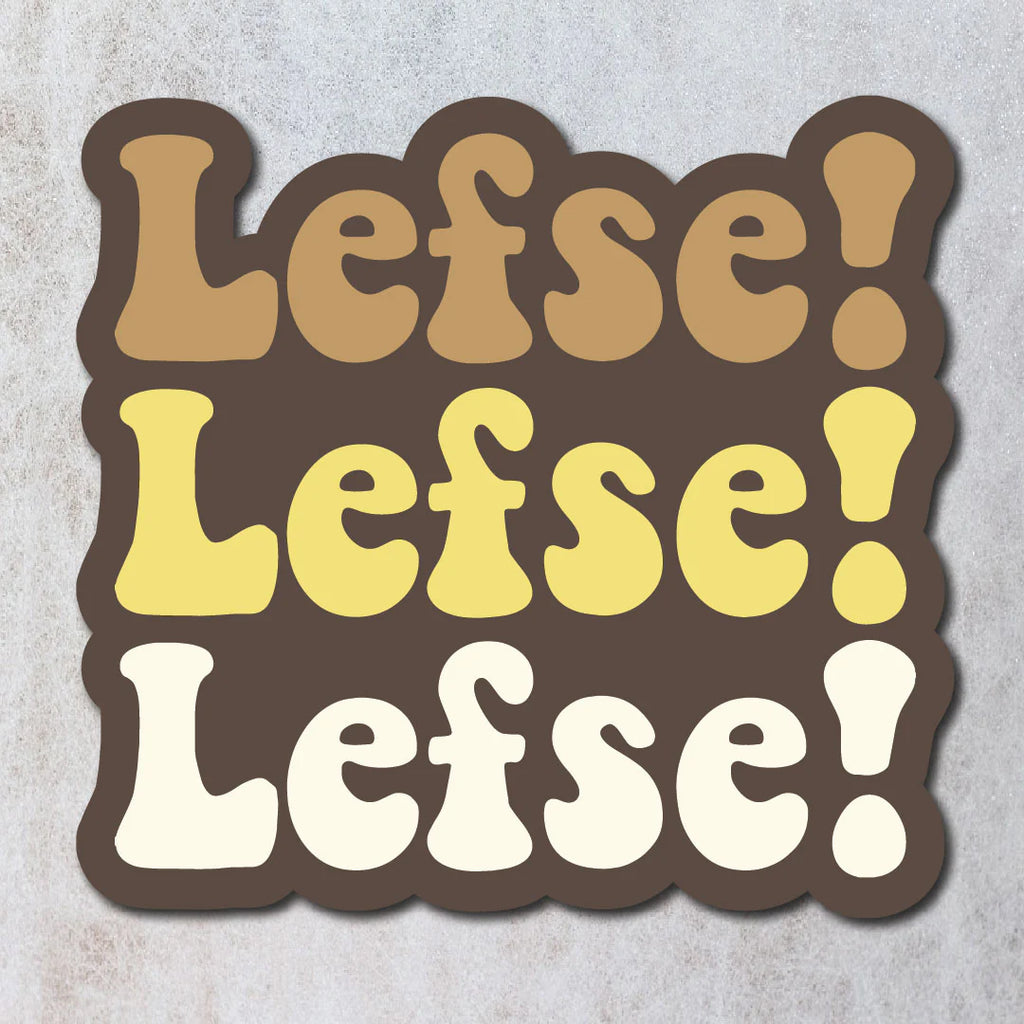 Lefse Lefse Lefse Sticker
