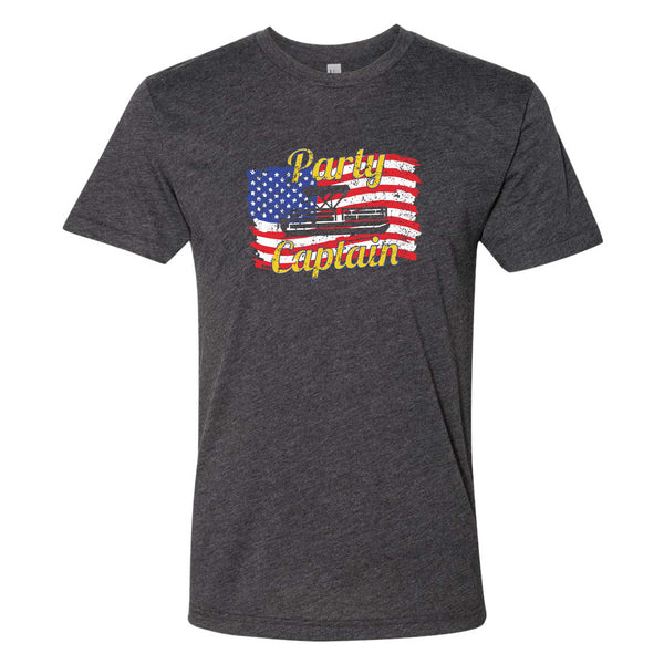 Fourth of July Party Captain North Dakota T-Shirt