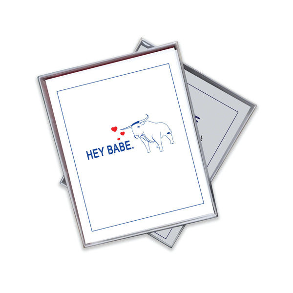 Hey Babe Hearts Valentine's Day Card