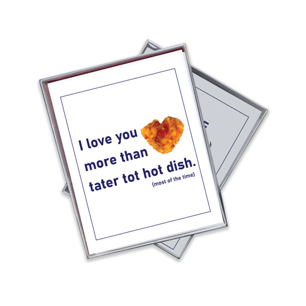 Hot Dish Valentine's Day Card