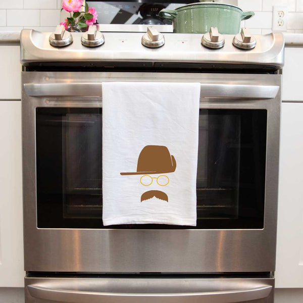 The Teddy North Dakota Flour Sack Towel