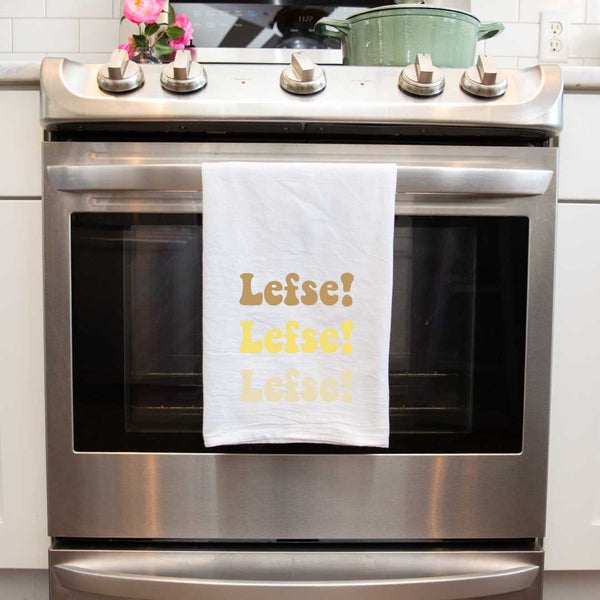 Lefse Lefse Lefse Flour Sack Towel