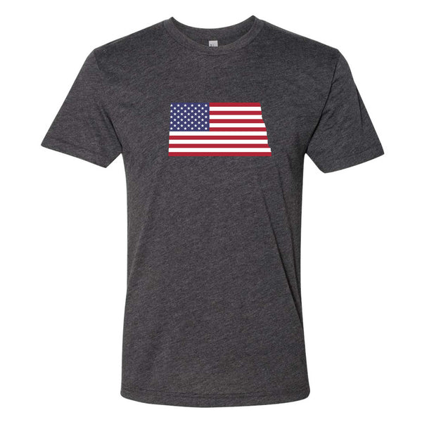 North Dakota USA Flag T-Shirt