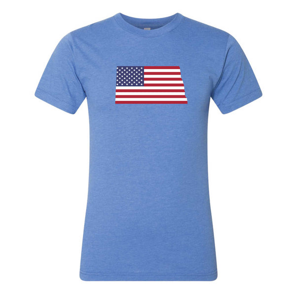 North Dakota USA Flag T-Shirt