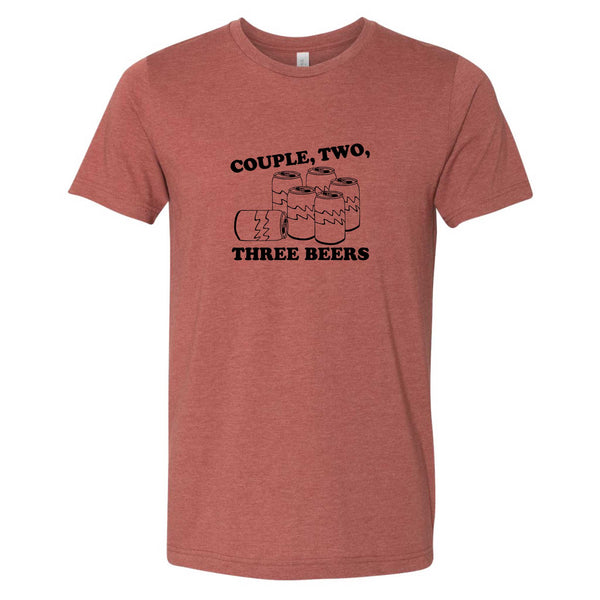 Couple, Two, Three Beers North Dakota T-Shirt