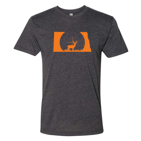 Deer Crosshairs North Dakota T-Shirt