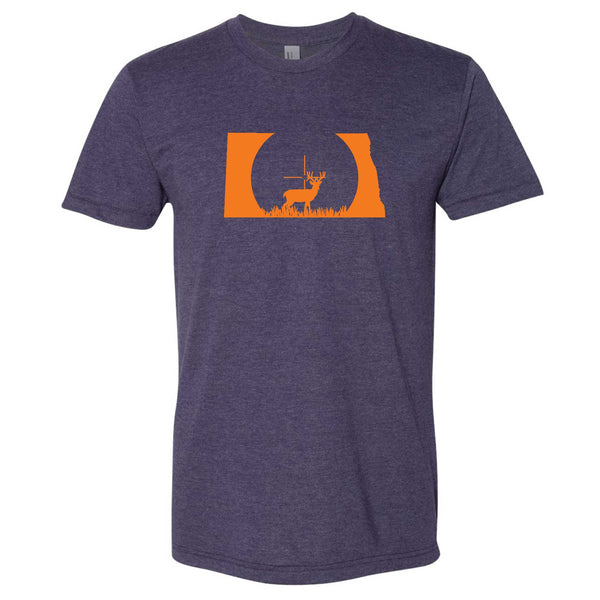 Deer Crosshairs North Dakota T-Shirt