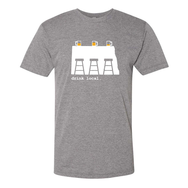 Drink Local Beer North Dakota T-Shirt