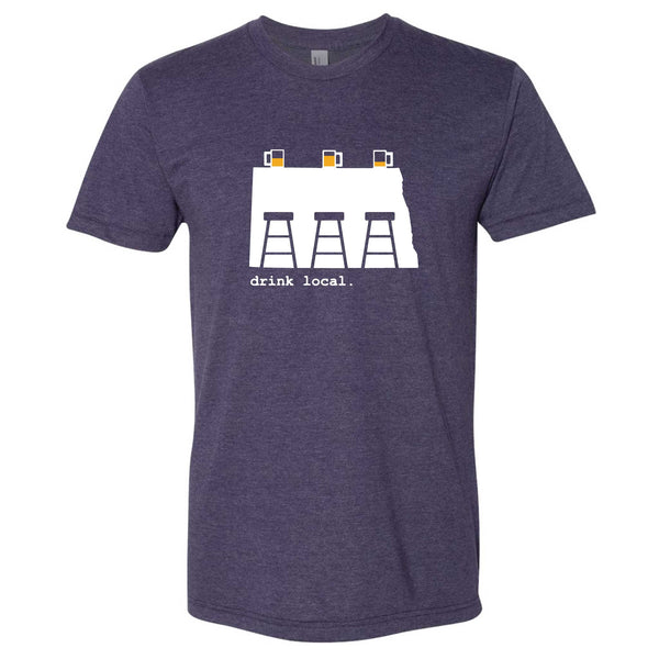 Drink Local Beer North Dakota T-Shirt