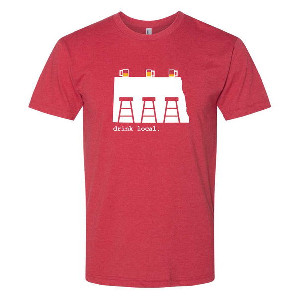 Drink Local Beer North Dakota T-Shirt