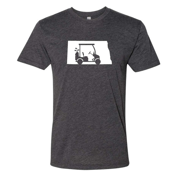 North Dakota Golf Cart T-Shirt