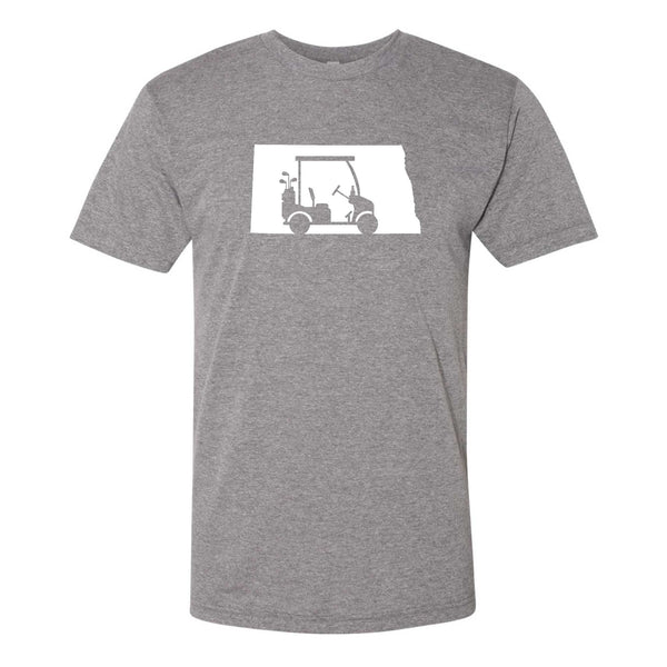 North Dakota Golf Cart T-Shirt