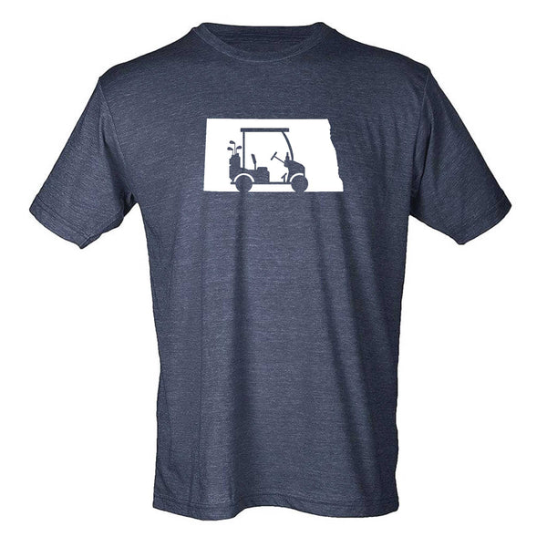 North Dakota Golf Cart T-Shirt