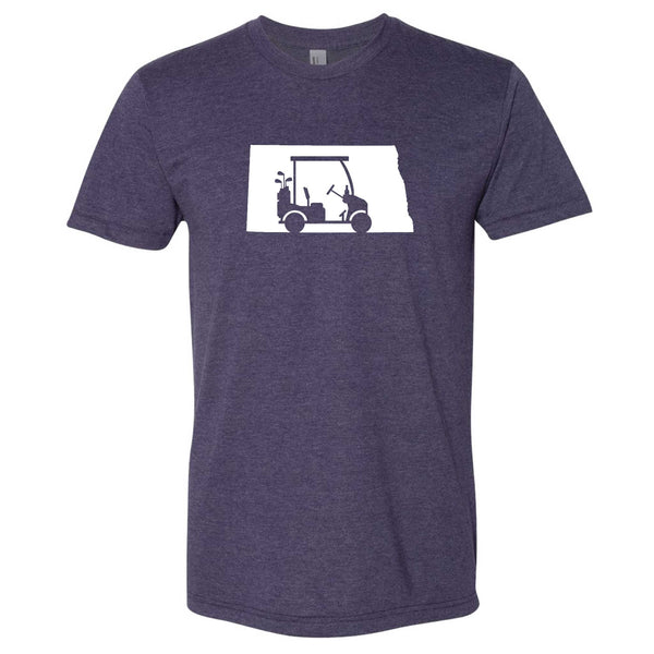 North Dakota Golf Cart T-Shirt