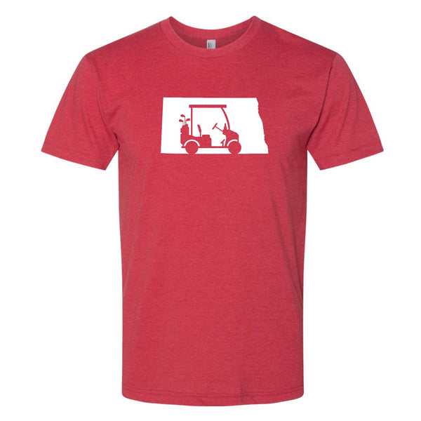 North Dakota Golf Cart T-Shirt
