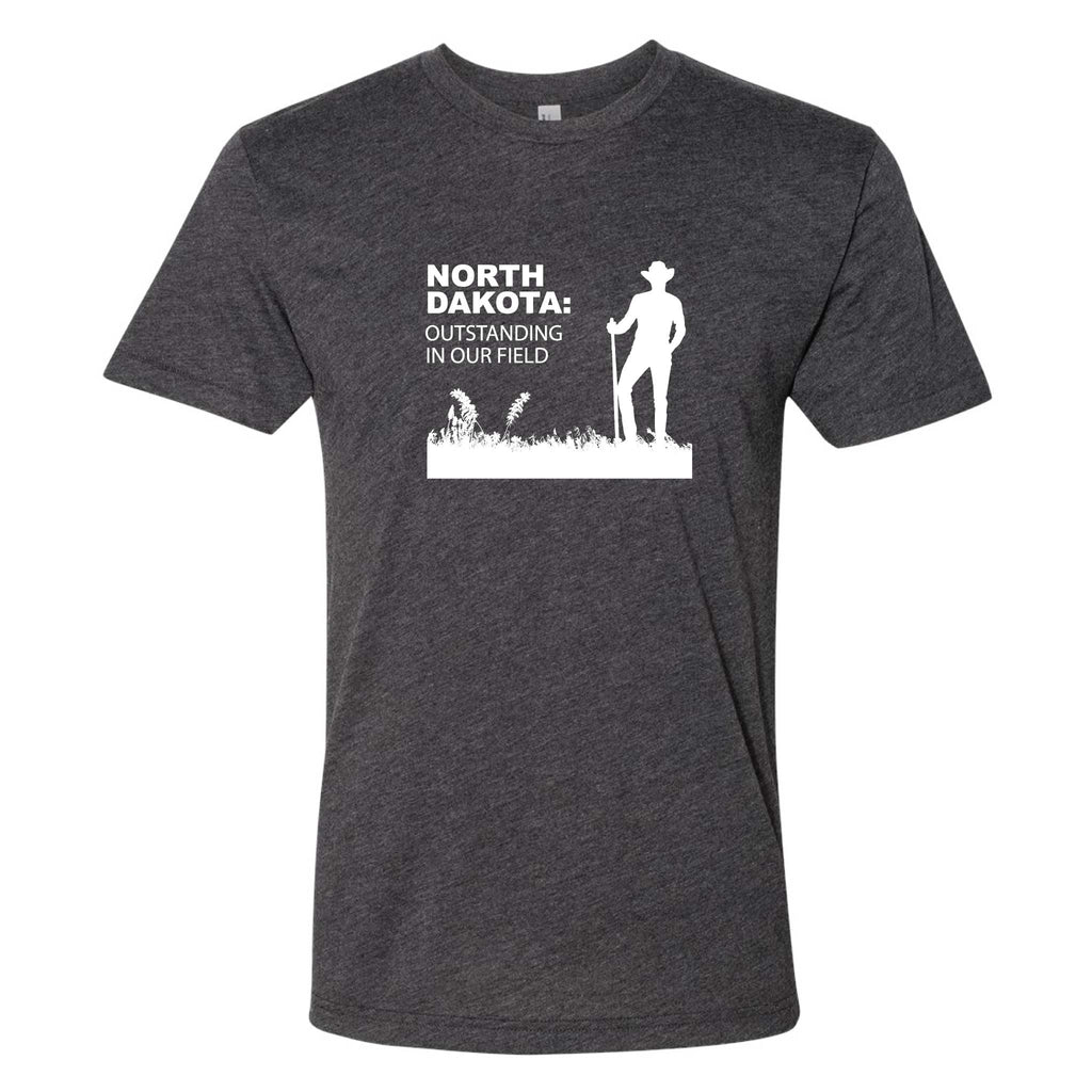Outstanding in Our Field North Dakota T-Shirt
