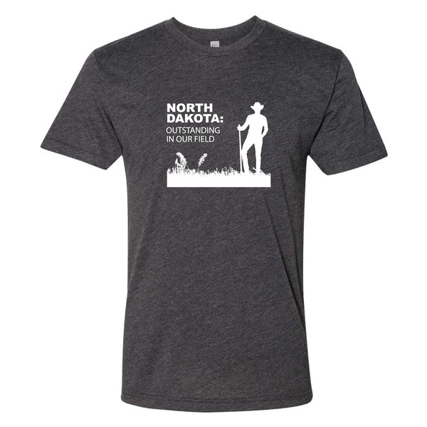 Outstanding in Our Field North Dakota T-Shirt