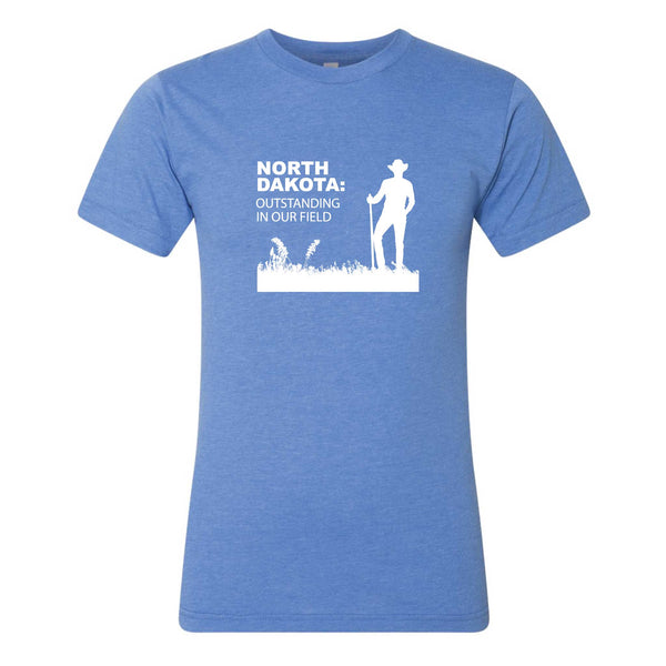 Outstanding in Our Field North Dakota T-Shirt