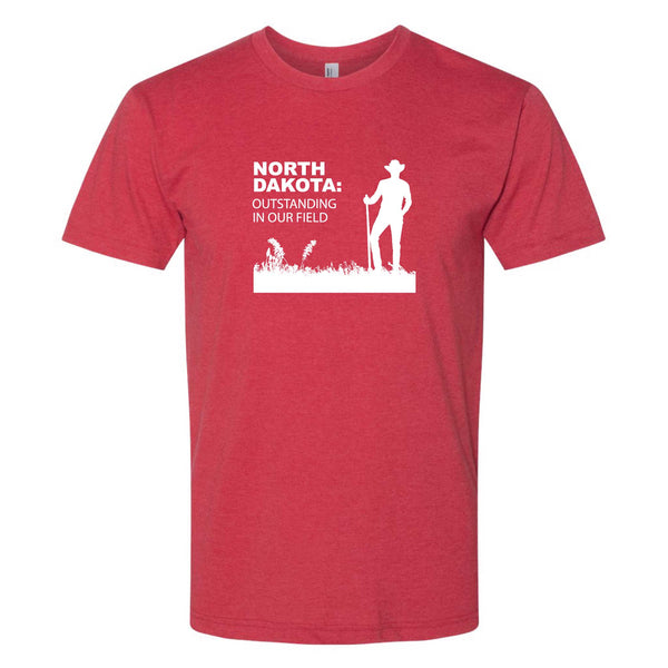Outstanding in Our Field North Dakota T-Shirt