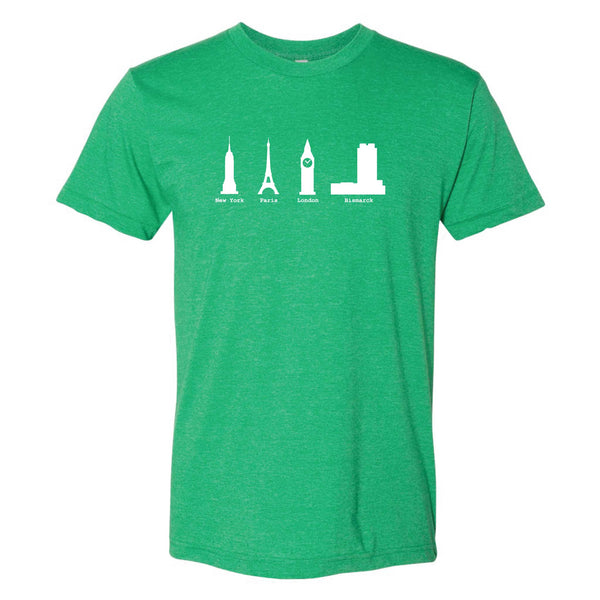 Bismarck Skyscraper - North Dakota T-Shirt