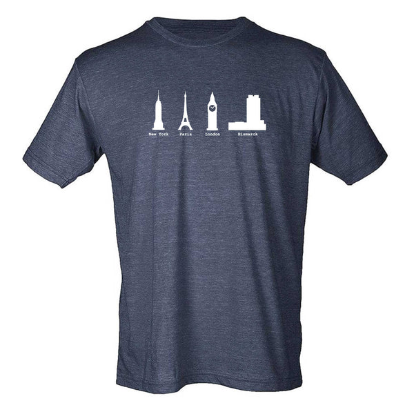 Bismarck Skyscraper - North Dakota T-Shirt