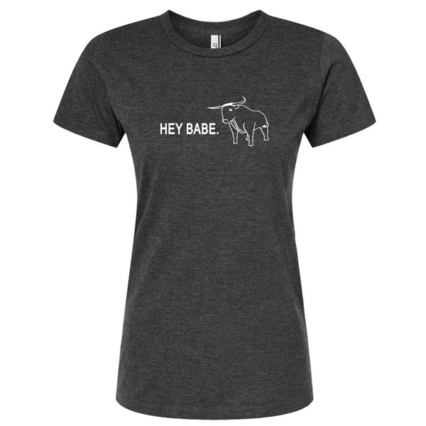 Babe the Blue Ox / Paul Bunyan North Dakota T-Shirt - Women's Fitted