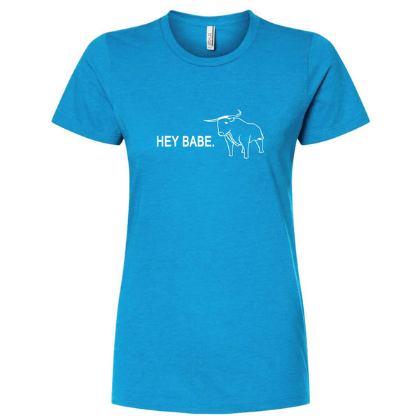 Babe the Blue Ox / Paul Bunyan North Dakota T-Shirt - Women's Fitted