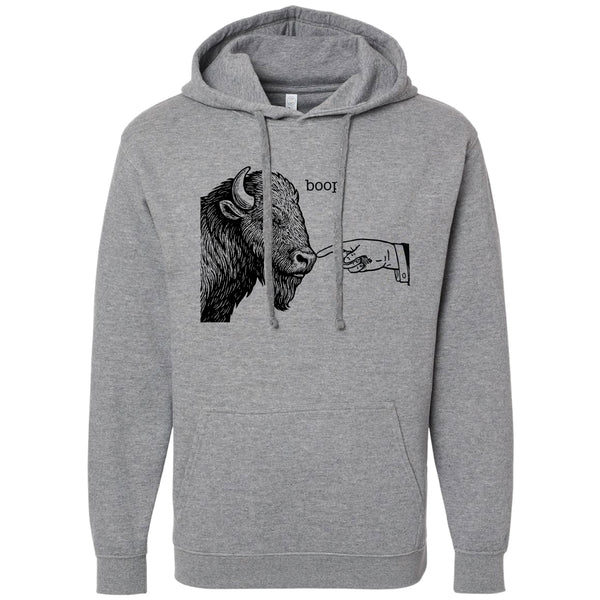 Bison Boop North Dakota Hoodie