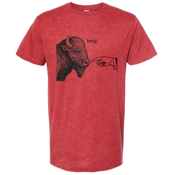 Bison Boop North Dakota T-Shirt