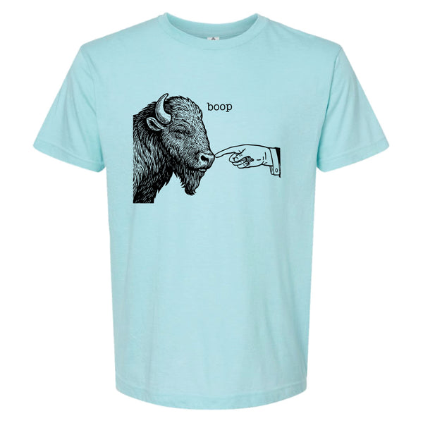 Bison Boop North Dakota T-Shirt