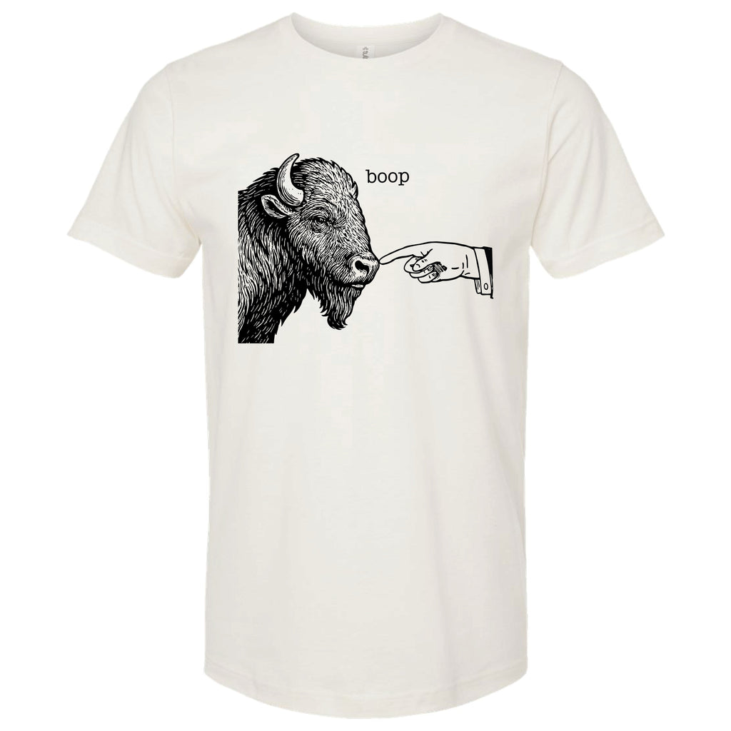 Bison Boop North Dakota T-Shirt – North Dakota Awesome