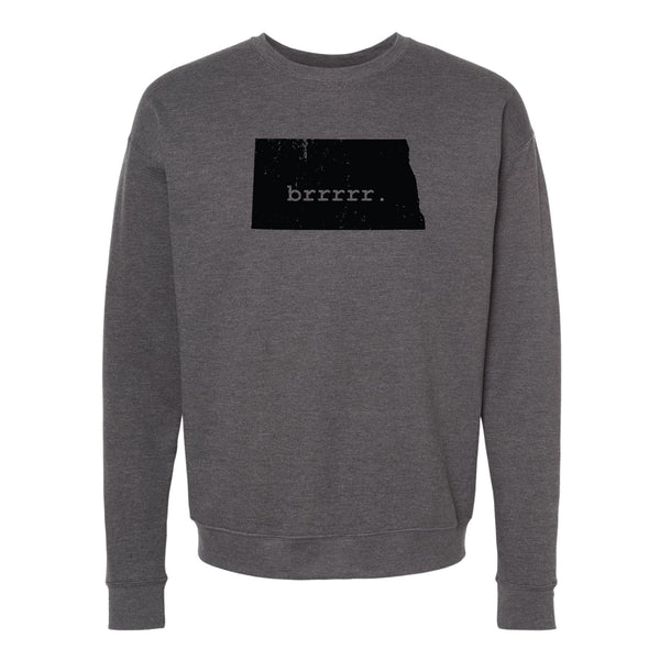 Brrrrr. North Dakota Crewneck Sweatshirt