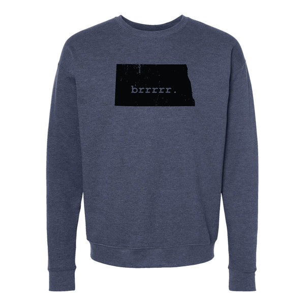 Brrrrr. North Dakota Crewneck Sweatshirt