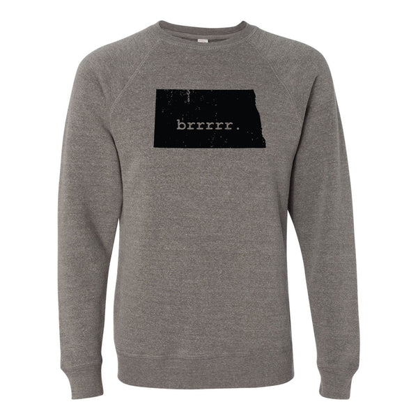 Brrrrr. North Dakota Crewneck Sweatshirt