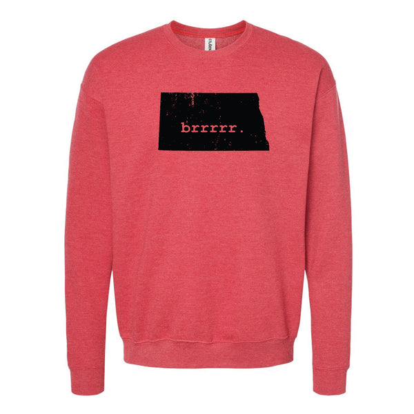 Brrrrr. North Dakota Crewneck Sweatshirt