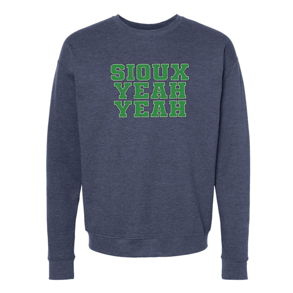 Sioux Yeah Yeah North Dakota Crewneck Sweatshirt