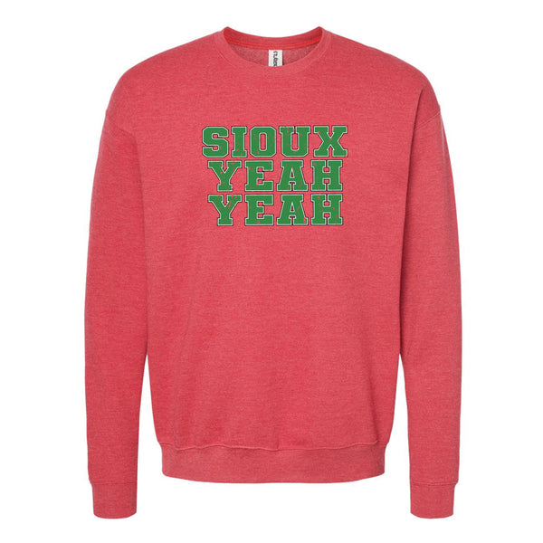 Sioux Yeah Yeah North Dakota Crewneck Sweatshirt