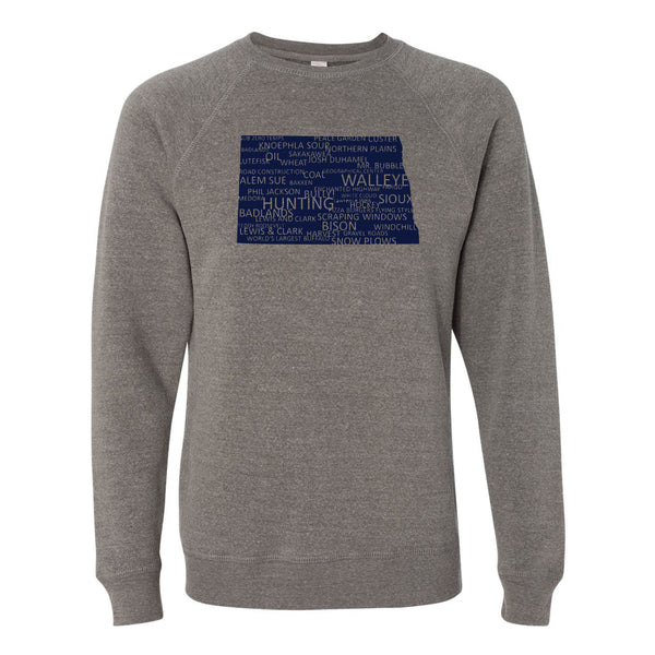 North Dakota Everything Crewneck Sweatshirt
