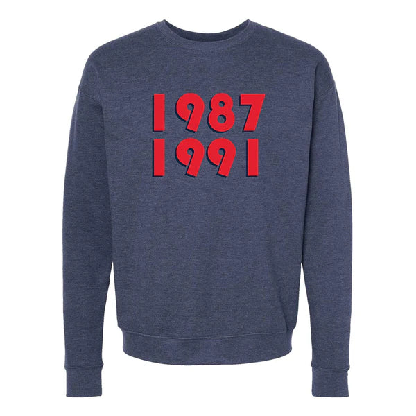 1987 1991 North Dakota Crewneck Sweatshirt