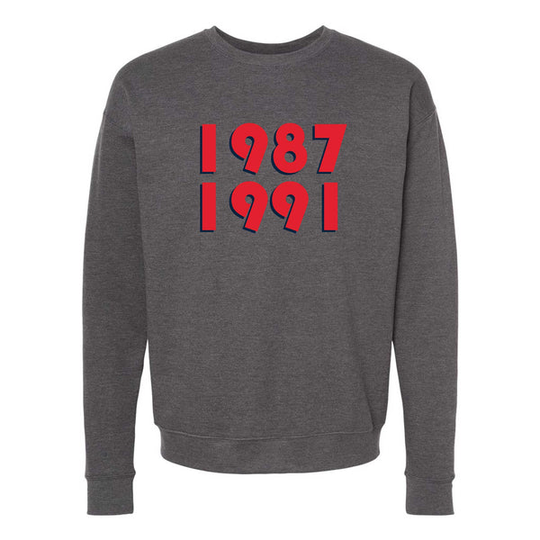 1987 1991 North Dakota Crewneck Sweatshirt
