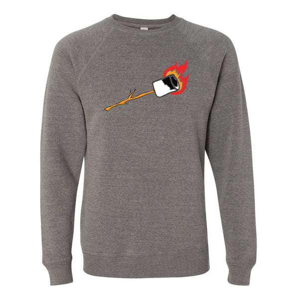 Marshmallow North Dakota Crewneck Sweatshirt