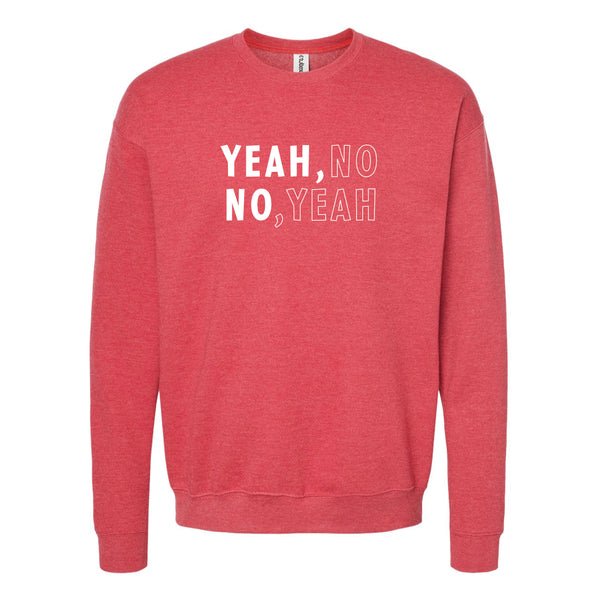 Yeah, No North Dakota Crewneck Sweatshirt
