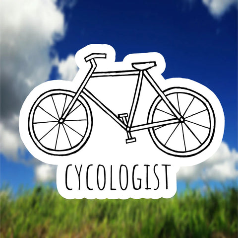 Cycologist Sticker