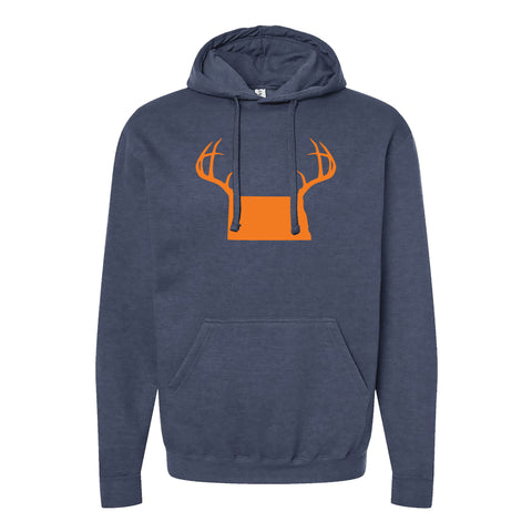 North Dakota Antlers Hoodie
